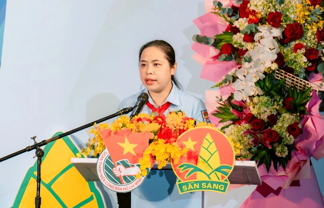 Chị Trịnh Thị Hiền Trân là chủ tịch Hội đồng Đội TP.HCM khoá I, giai đoạn 2025-2030- Ảnh 4.