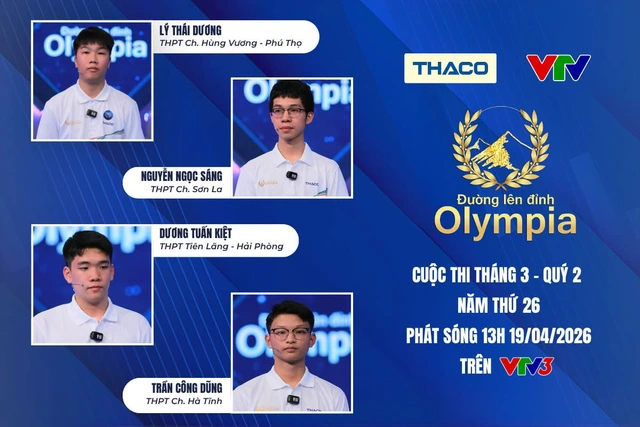 Từ vị trí cuối bảng, nam sinh Phú Thọ chinh phục đỉnh Olympia- Ảnh 1.