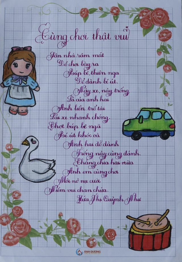 Kết quả sân chơi Chữ đẹp Nhi Đồng số 15 - Ảnh 4.