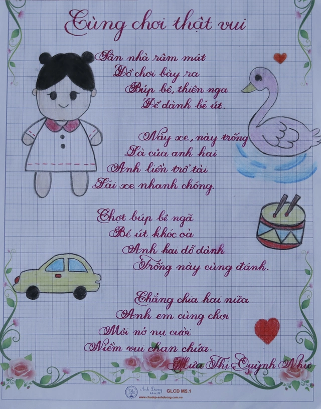 Kết quả sân chơi Chữ đẹp Nhi Đồng số 15 - Ảnh 5.