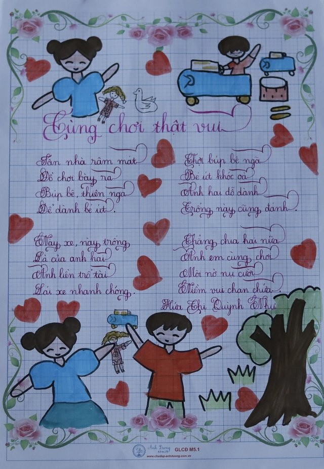 Kết quả sân chơi Chữ đẹp Nhi Đồng số 15 - Ảnh 10.