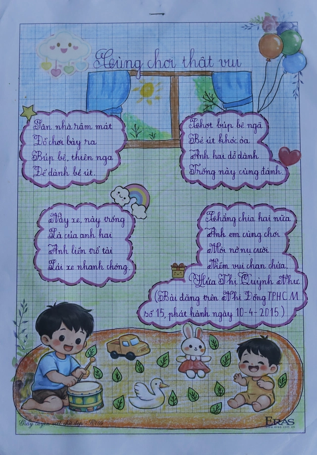 Kết quả sân chơi Chữ đẹp Nhi Đồng số 15 - Ảnh 12.