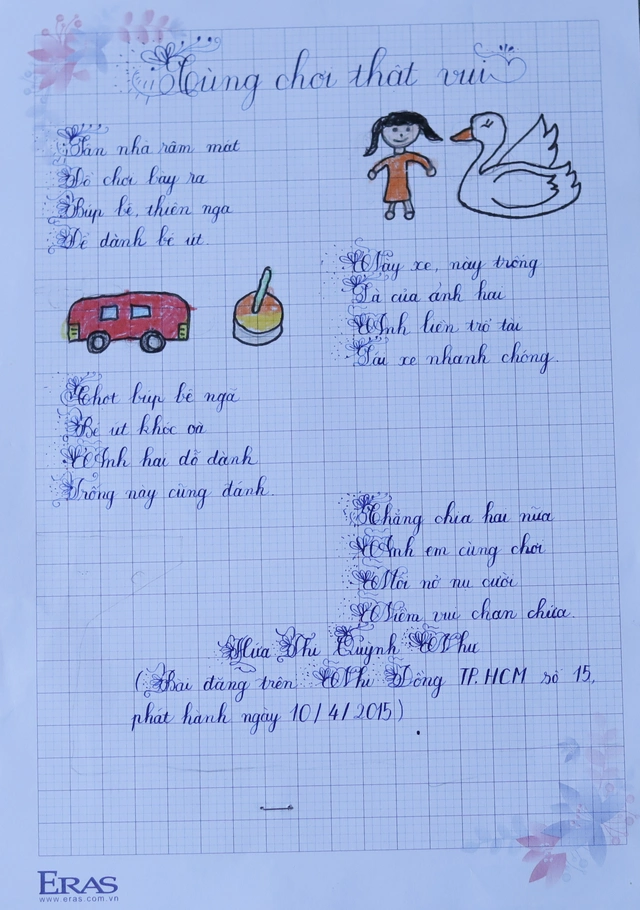 Kết quả sân chơi Chữ đẹp Nhi Đồng số 15 - Ảnh 14.