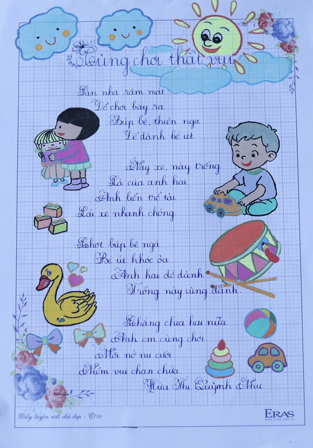 Kết quả sân chơi Chữ đẹp Nhi Đồng số 15 - Ảnh 18.