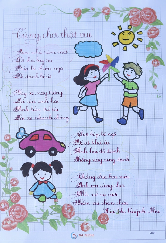 Kết quả sân chơi Chữ đẹp Nhi Đồng số 15 - Ảnh 23.