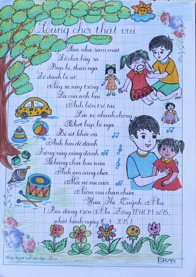 Kết quả sân chơi Chữ đẹp Nhi Đồng số 15 - Ảnh 25.