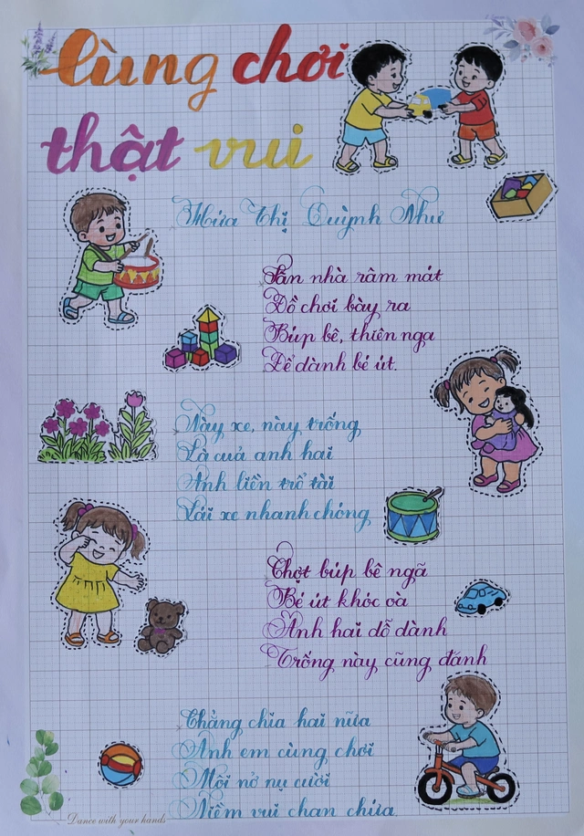 Kết quả sân chơi Chữ đẹp Nhi Đồng số 15 - Ảnh 29.