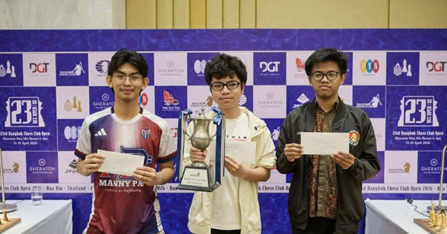 Vietnamese chess prodigy triumphs on Thai soil - Ảnh 1.