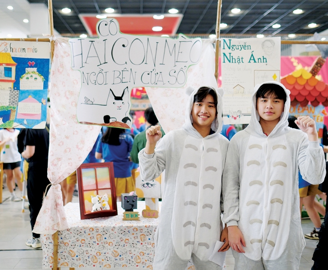 Đa dạng các hoạt động tạo hứng thú đọc sách cho học sinh - Ảnh 1.