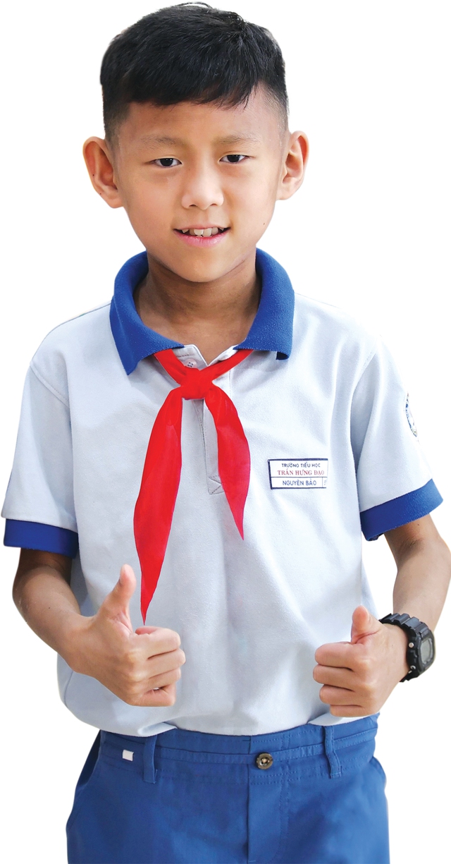 Gương mặt Con ngoan trò giỏi: Song Bảo thích làm việc tốt - Ảnh 4.