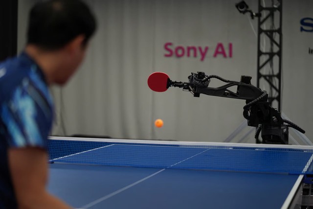 Ping-pong robot Ace makes history by beating top-level human players- Ảnh 3.