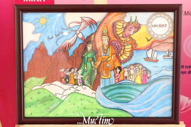 Học sinh Trường THPT Hùng Vương xem thầy cô kể chuyện cội nguồn trên sân khấu - Ảnh 9.