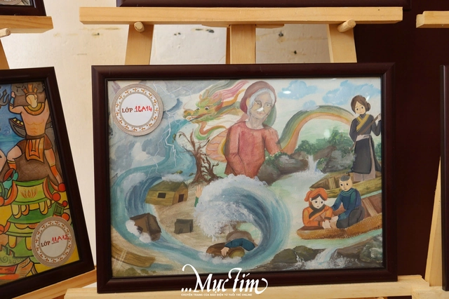 Học sinh Trường THPT Hùng Vương xem thầy cô kể chuyện cội nguồn trên sân khấu - Ảnh 10.