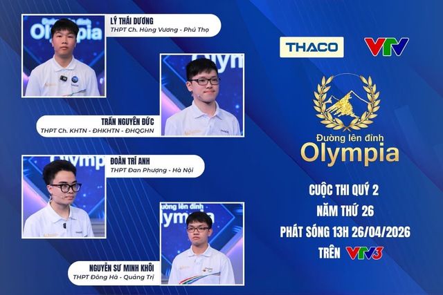 Thí sinh Phú Thọ giành cầu truyền hình chung kết Đường lên đỉnh Olympia- Ảnh 1.
