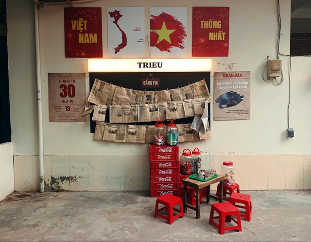 3 quán cà phê rực rỡ sắc cờ mừng lễ 30-4 tại TP.HCM- Ảnh 2.