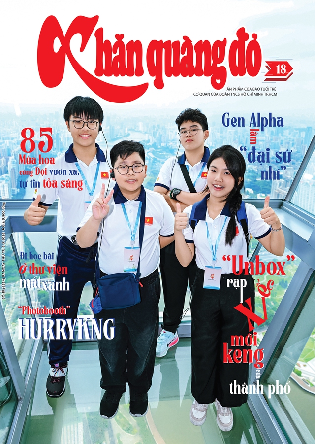 Mời bạn đón đọc Khăn Quàng Đỏ 18, phát hành 6-5-2026: Những “vườn ươm” đặc biệt của thiếu nhi thành phố - Ảnh 1.