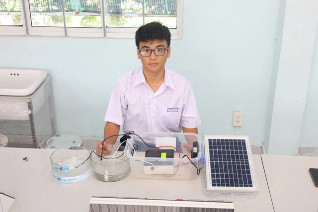 Cậu học trò Tây Ninh và khát vọng công nghệ bên dòng sông quê hương- Ảnh 1.