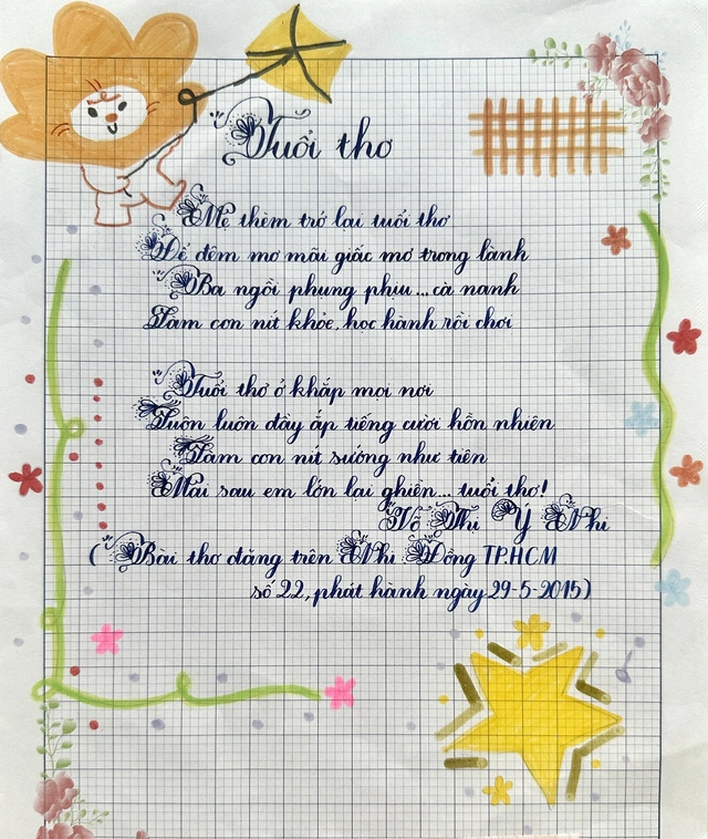 Kết quả Chữ đẹp Nhi Đồng số 16 - Ảnh 3.