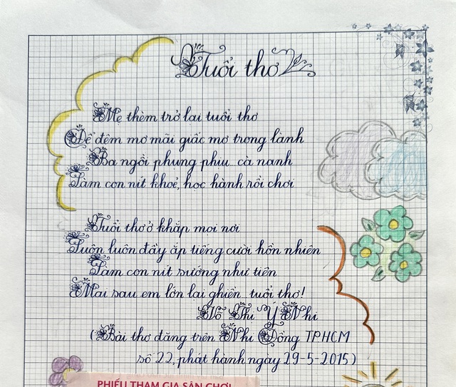 Kết quả Chữ đẹp Nhi Đồng số 16 - Ảnh 20.