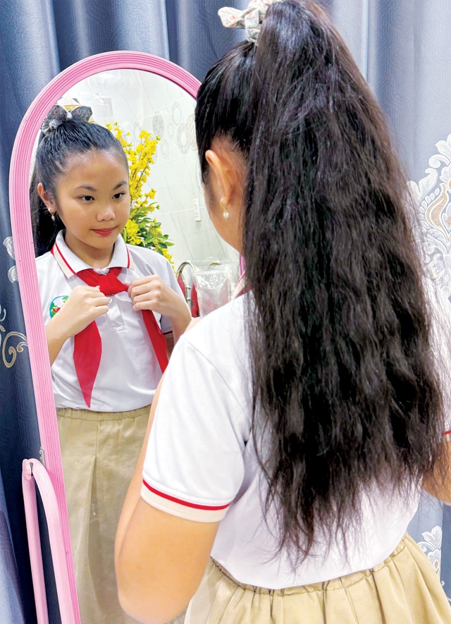 Gương mặt Con ngoan trò giỏi: Cô bạn lớp trưởng siêu nhân - Ảnh 2.