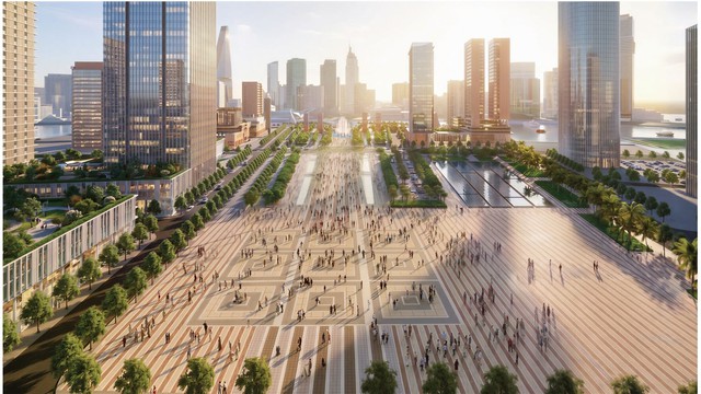 Ho Chi Minh City breaks ground on $1.12bn Thu Thiem square, administrative complex - Ảnh 2.