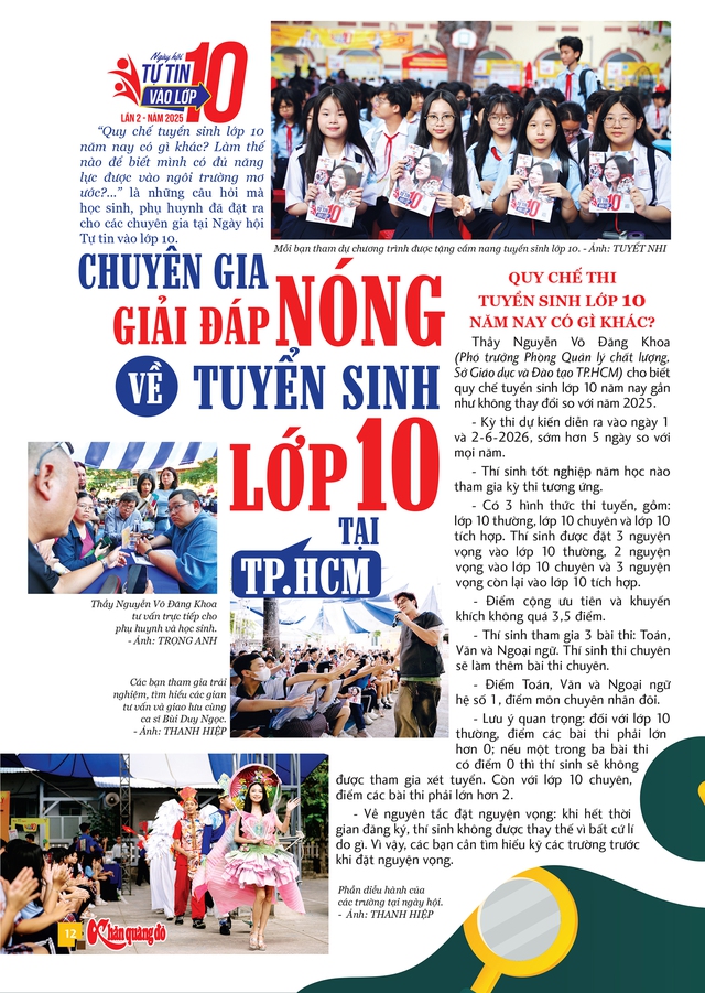 Mời bạn đón đọc Khăn Quàng Đỏ 14, phát hành 8-4-2026: Giải đáp nóng về tuyển sinh lớp 10 - Ảnh 2.