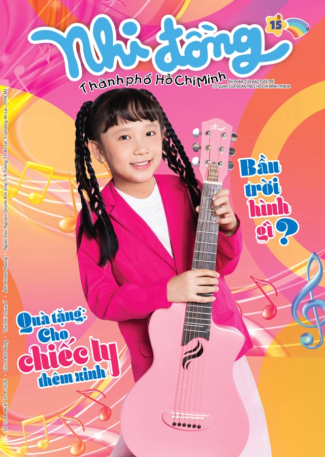 Mời bạn đón đọc Nhi Đồng TP.HCM 15, phát hành 10-4-2026: Bí kíp giúp mình an toàn - ba mẹ an tâm - Ảnh 1.