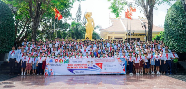 5 Hội đồng Đội phường cùng tổ chức hành trình Măng non sẵn sàng vì biên giới, biển đảo năm 2026- Ảnh 3.