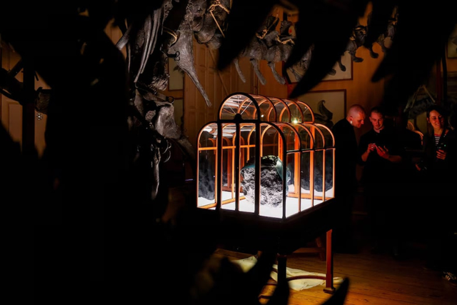 Dinosaur collagen used to create one-of-a-kind handbag - Ảnh 1.