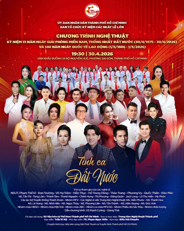 Đừng bỏ lỡ những chương trình nghệ thuật miễn phí tại TP.HCM dịp nghỉ lễ 30-4 và 1-5 - Ảnh 3.