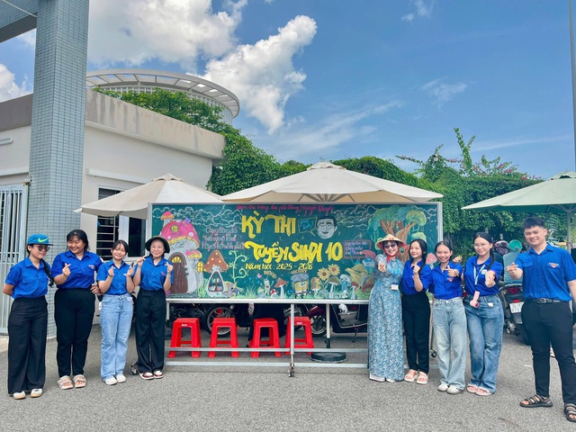 Khám phá 'vũ trụ' câu lạc bộ tại Trường THPT Nguyễn Khuyến - Bà Rịa - Vũng Tàu- Ảnh 5. Khám phá 'vũ trụ' câu lạc bộ tại Trường THPT Nguyễn Khuyến - Bà Rịa - Vũng Tàu- Ảnh 5.