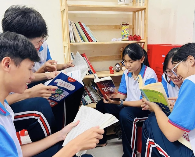 Khám phá 'vũ trụ' câu lạc bộ tại Trường THPT Nguyễn Khuyến - Bà Rịa - Vũng Tàu- Ảnh 6. Khám phá 'vũ trụ' câu lạc bộ tại Trường THPT Nguyễn Khuyến - Bà Rịa - Vũng Tàu- Ảnh 6.