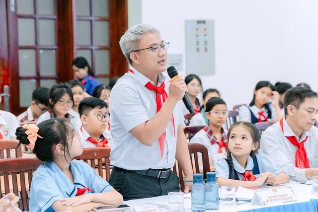 Đại biểu Hội đồng Trẻ em TP.HCM đưa ý tưởng 7 ngày sống đẹp trên không gian mạng - Ảnh 5.