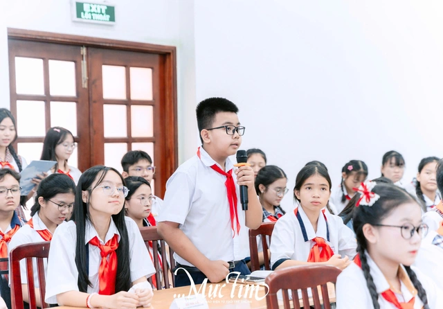 Đại biểu Hội đồng Trẻ em TP.HCM đưa ý tưởng 7 ngày sống đẹp trên không gian mạng - Ảnh 2.