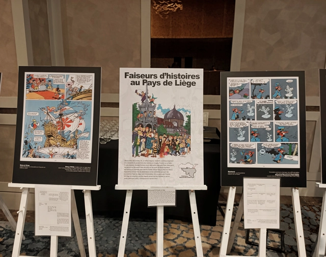 Sôi nổi không gian giao lưu tại Liên hoan truyện tranh Pháp ngữ lần thứ nhất- Ảnh 5. Sôi nổi không gian giao lưu tại Liên hoan truyện tranh Pháp ngữ lần thứ nhất- Ảnh 5.