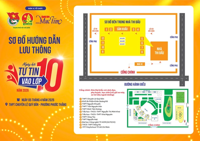 Ngày hội Tự tin vào lớp 10 lần đầu diễn ra tại Trường THPT chuyên Lê Quý Đôn, TP.HCM - Ảnh 6.