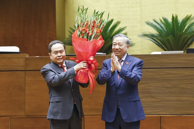 Vietnam’s National Assembly Chairman Tran Thanh Man re-elected for new term- Ảnh 2. Vietnam’s National Assembly Chairman Tran Thanh Man re-elected for new term- Ảnh 2.
