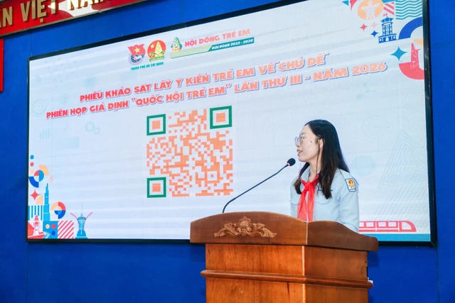 Hội đồng Đội Trung Ương lấy ý kiến trẻ em về chủ đề phiên họp giả định Quốc hội trẻ em lần thứ III  - Ảnh 2.