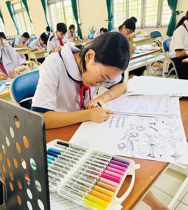 Học trò thành phố Lớn lên cùng sách - Ảnh 4.