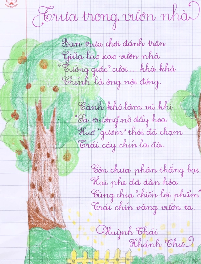 Kết quả sân chơi Chữ đẹp Nhi Đồng số 13- Ảnh 4.