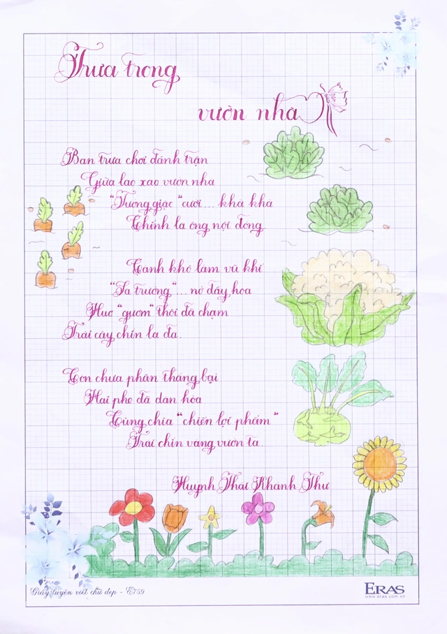 Kết quả sân chơi Chữ đẹp Nhi Đồng số 13- Ảnh 7.