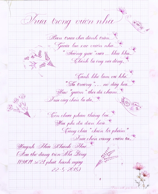 Kết quả sân chơi Chữ đẹp Nhi Đồng số 13- Ảnh 9.