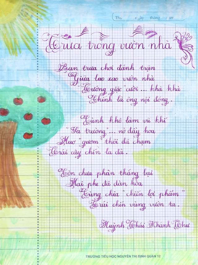 Kết quả sân chơi Chữ đẹp Nhi Đồng số 13- Ảnh 13.