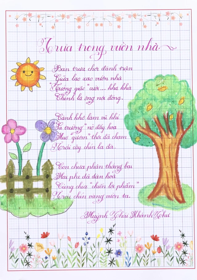 Kết quả sân chơi Chữ đẹp Nhi Đồng số 13- Ảnh 22.