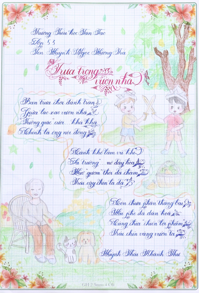 Kết quả sân chơi Chữ đẹp Nhi Đồng số 13- Ảnh 27.