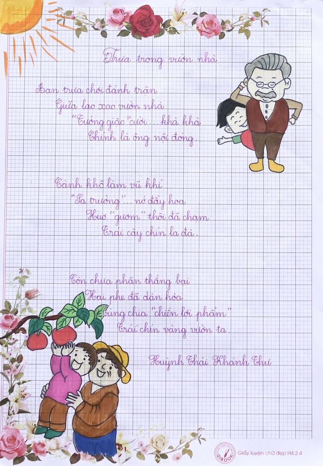 Kết quả sân chơi Chữ đẹp Nhi Đồng số 13- Ảnh 29.