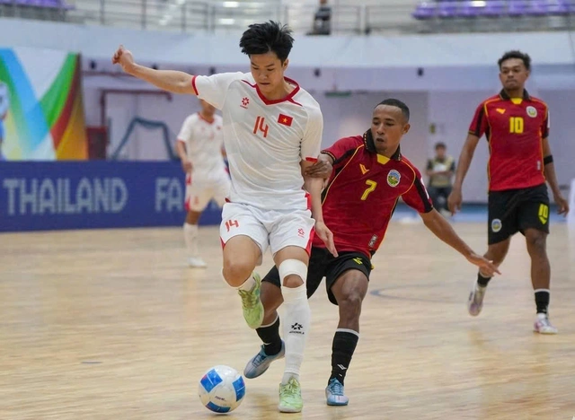 Trực tiếp futsal Đông Nam Á: Việt Nam - Thái Lan tranh ngôi nhất bảng- Ảnh 1. Trực tiếp futsal Đông Nam Á: Việt Nam - Thái Lan tranh ngôi nhất bảng- Ảnh 1.