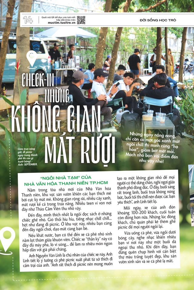 Mời bạn đón đọc Mực Tím 15, phát hành 13-4-2026: Check-in những không gian mát rượi - Ảnh 2.