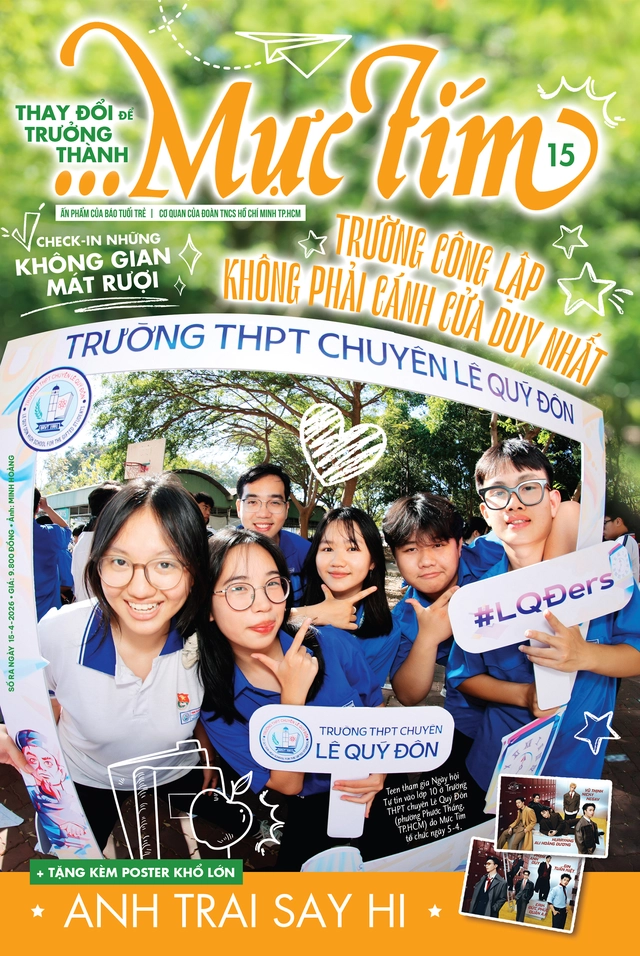 Mời bạn đón đọc Mực Tím 15, phát hành 13-4-2026: Check-in những không gian mát rượi - Ảnh 1.