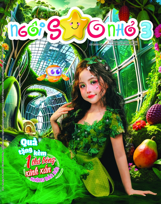 Mời các bạn đón đọc Ngôi Sao Nhỏ số 3, phát hành ngày 14-4-2026: Sự tích bánh chưng - bánh dày - Ảnh 1.